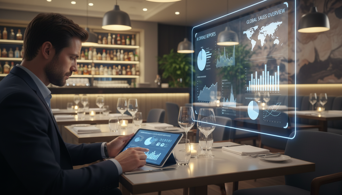 AI report vendite ristorante insight automatici