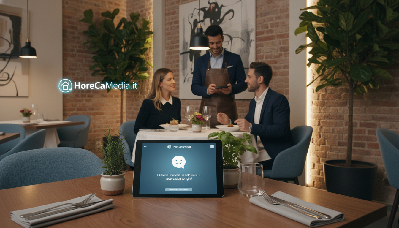 chatbot ristorante prenotazioni assistente virtuale