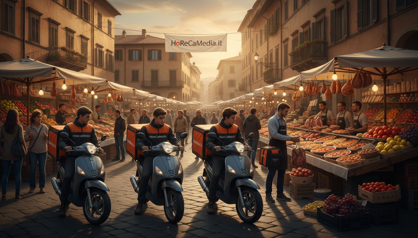 Il mercato del delivery food in Italia vale 2 miliardi: ecco i numeri del 2026