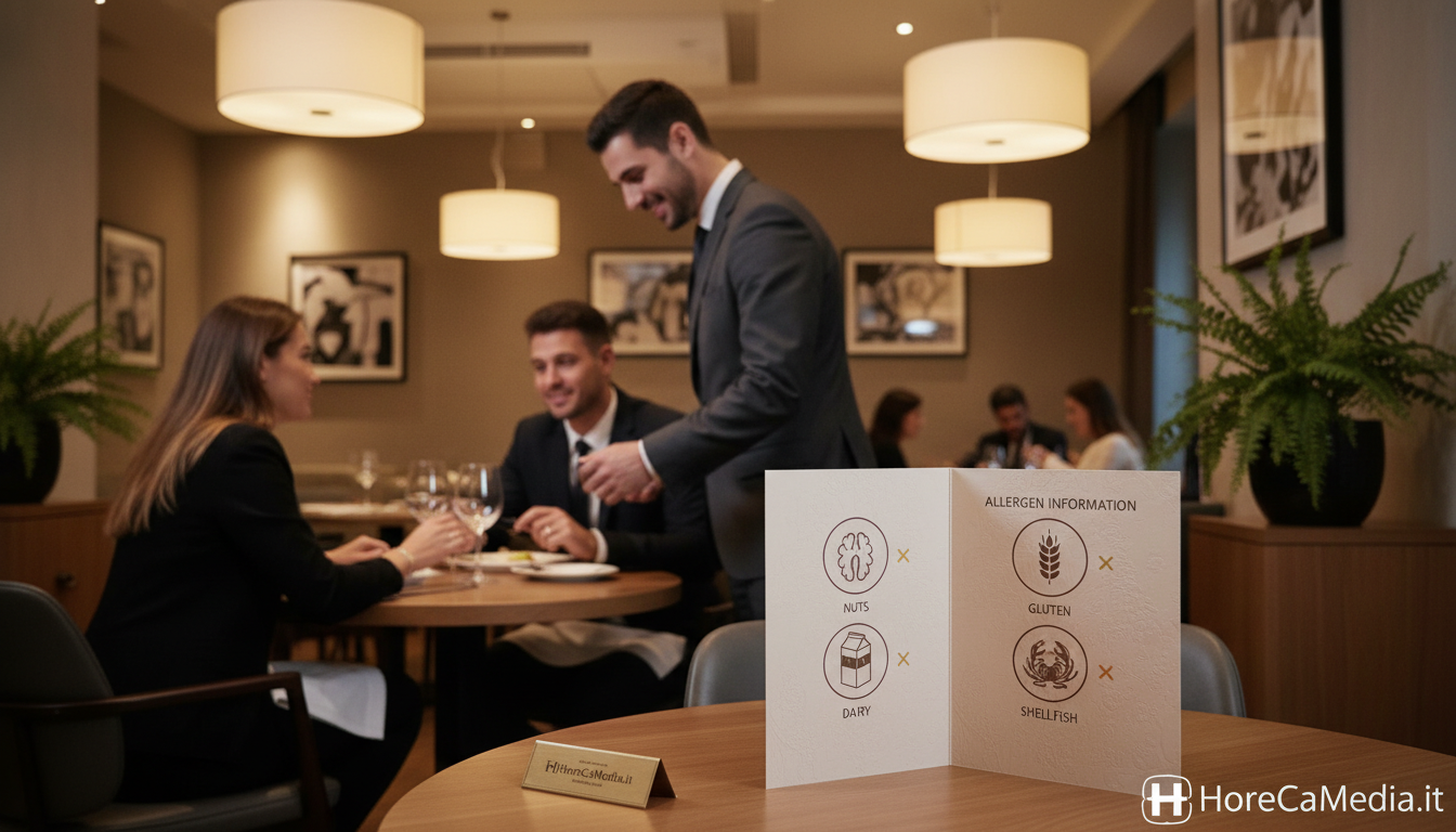 Allergeni in menu: normativa aggiornata, obblighi e come comunicarli correttamente