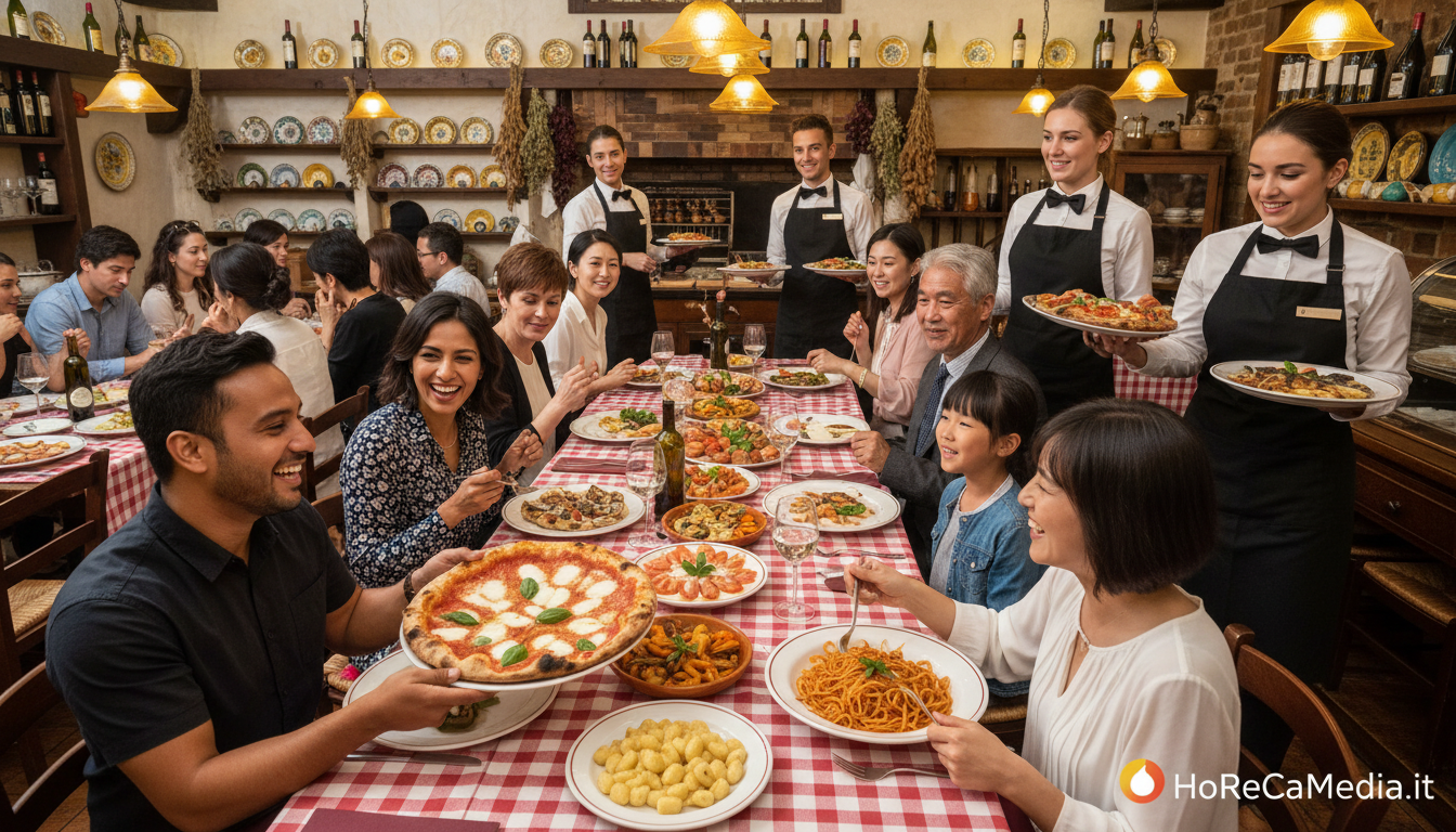 Turismo straniero in Italia: dati 2026, provenienza e abitudini di spesa nel food