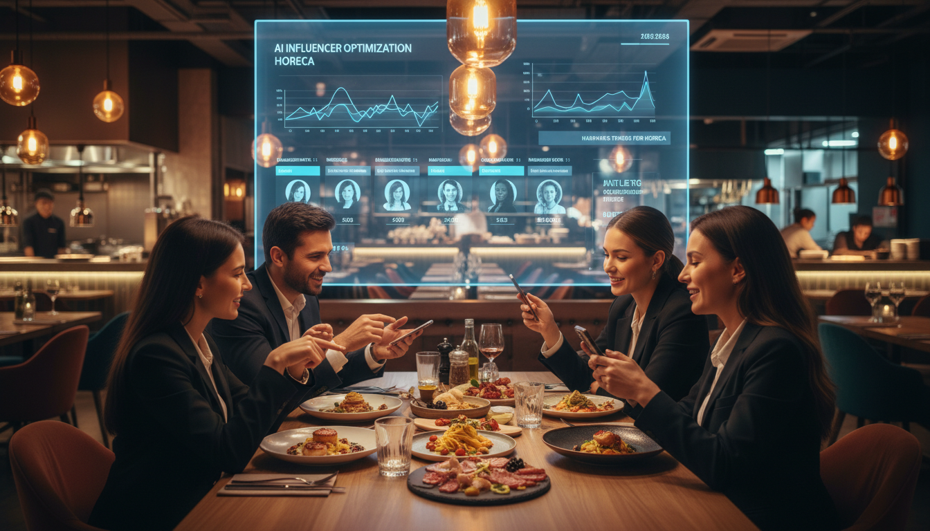 AI influencer selection horeca micro macro