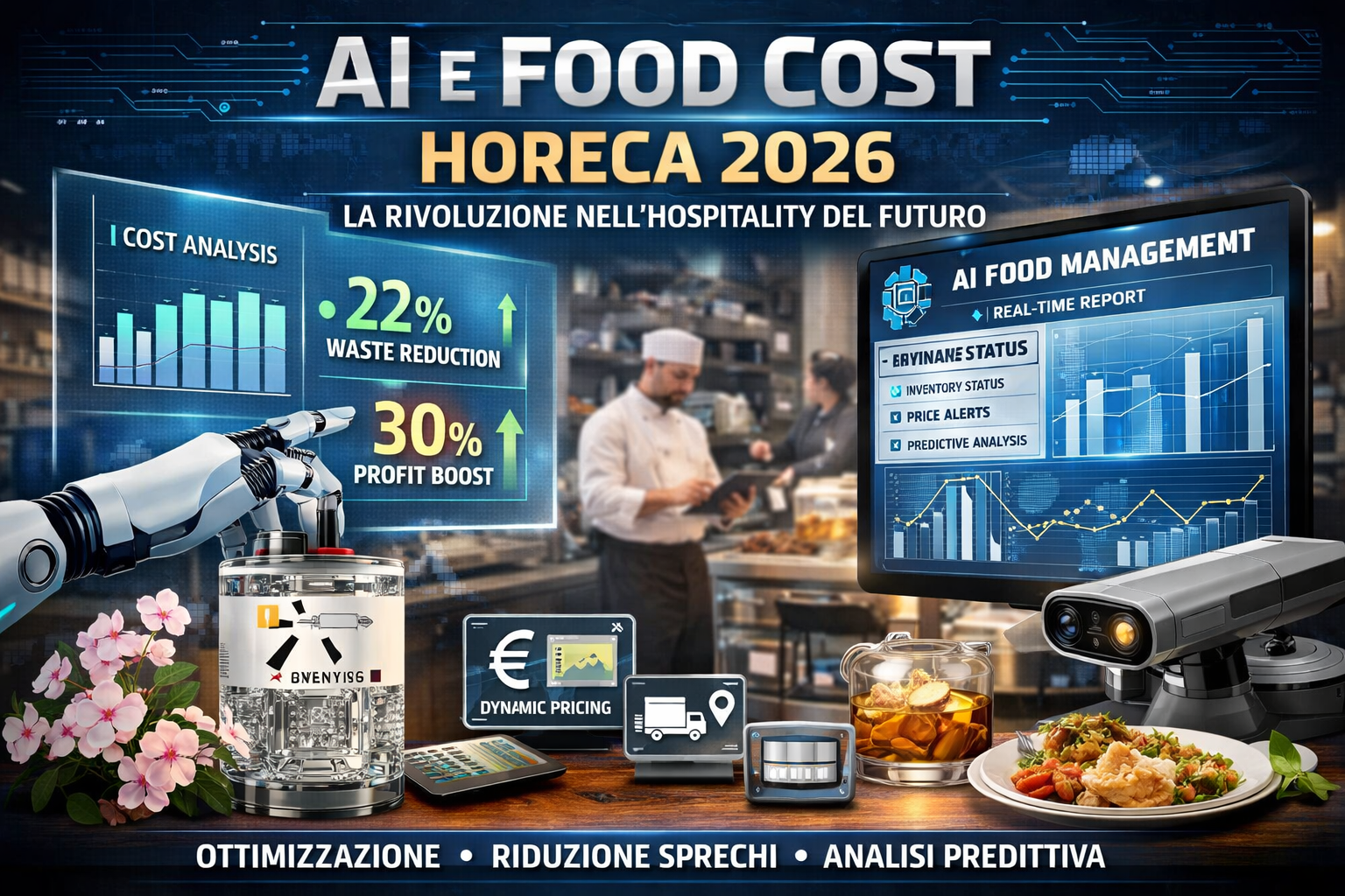 AI e Food Cost: La Rivoluzione nell’HoReCa 2026