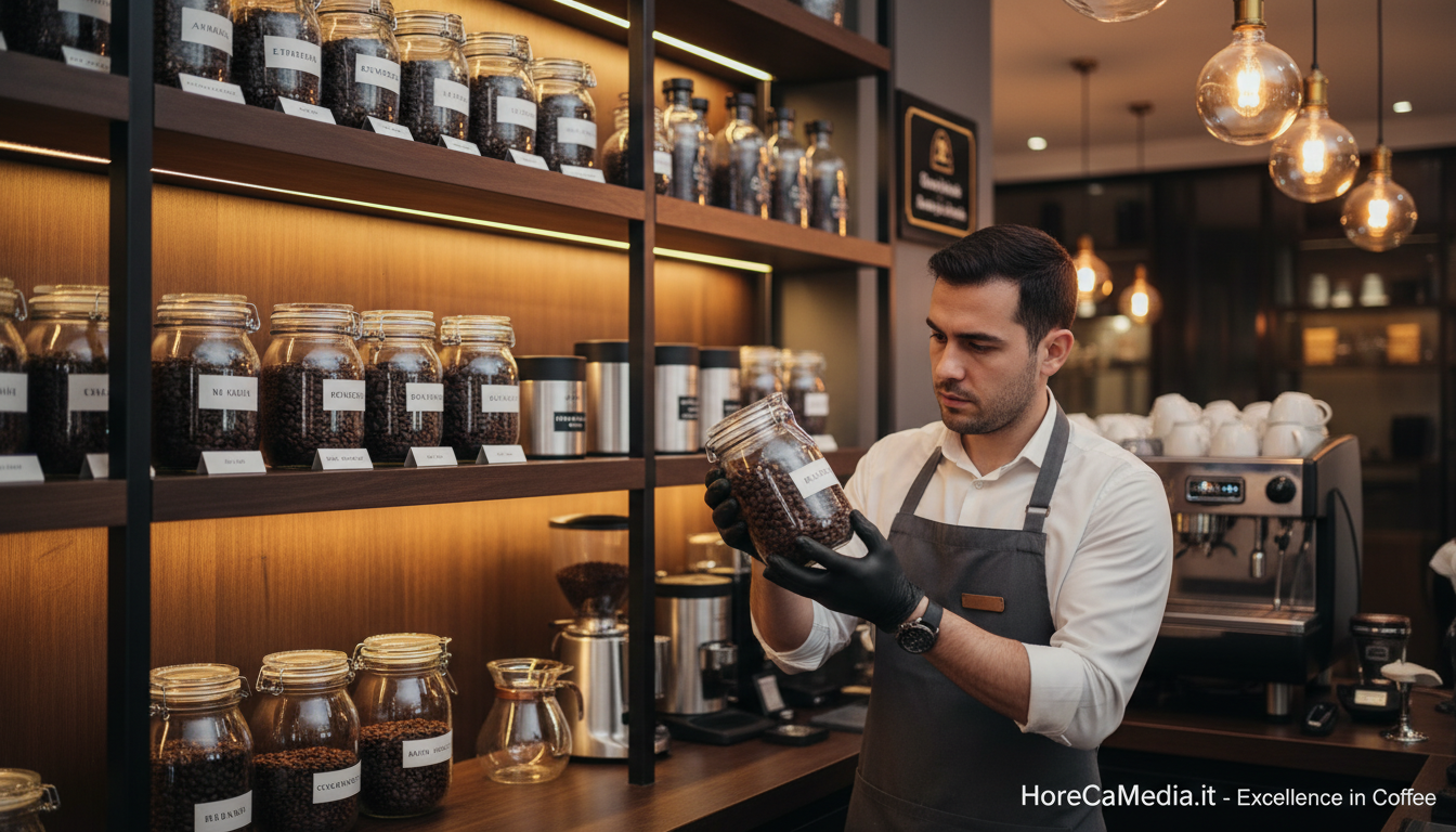 conservare caffè correttamente bar qualità