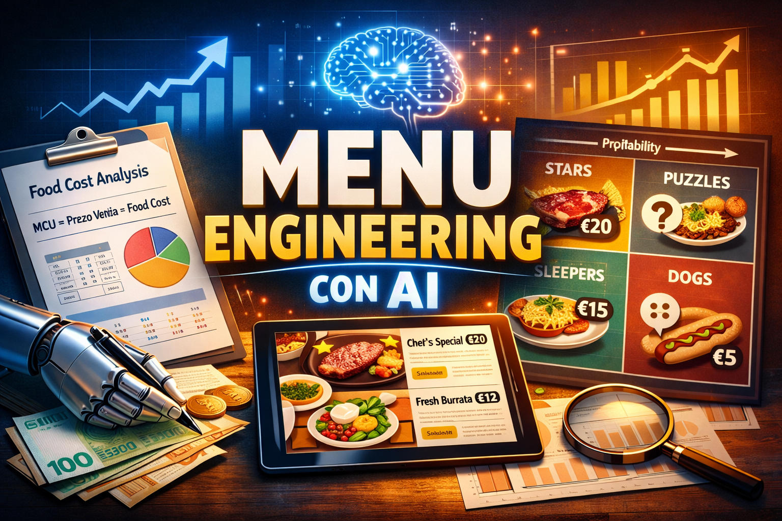Menu engineering: come progettare il menu che massimizza il margine