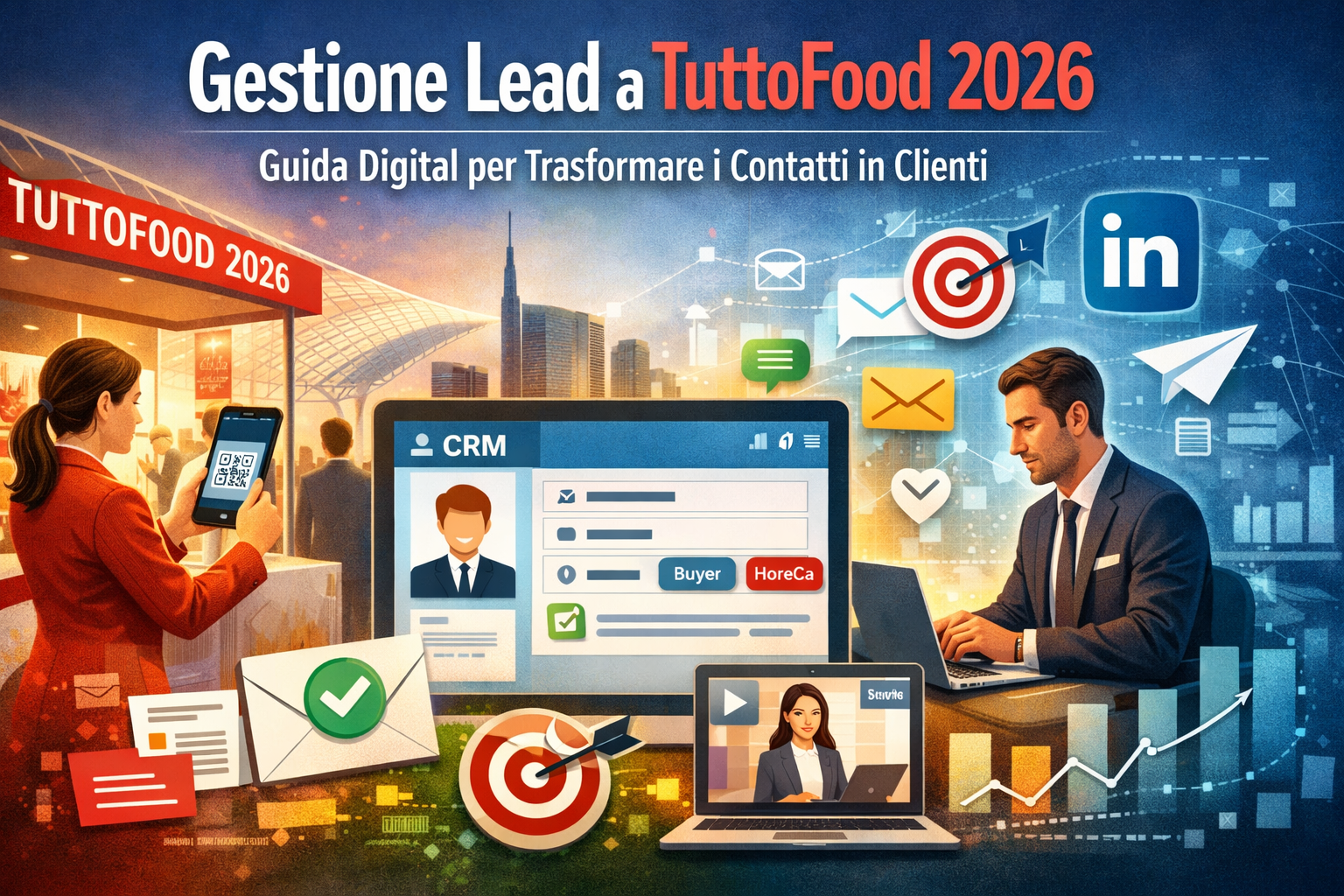 Gestione delle Lead acquisite al TuttoFood 2026: Guida Digital per Trasformare i Contatti in Clienti