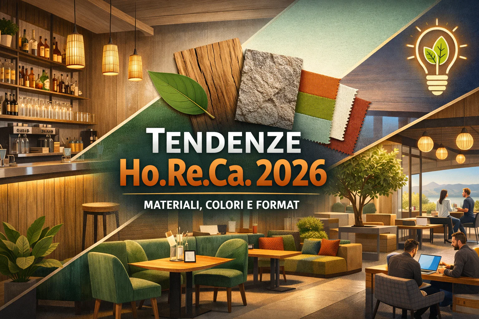 Tendenze Arredamento Ho.Re.Ca. 2026: Materiali, Colori e Format