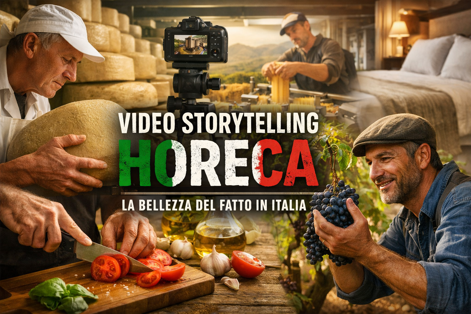 L’era del “Dietro le Quinte”: perché il Video Storytelling sul Made in Italy è il marketing che converte nell’HoReCa