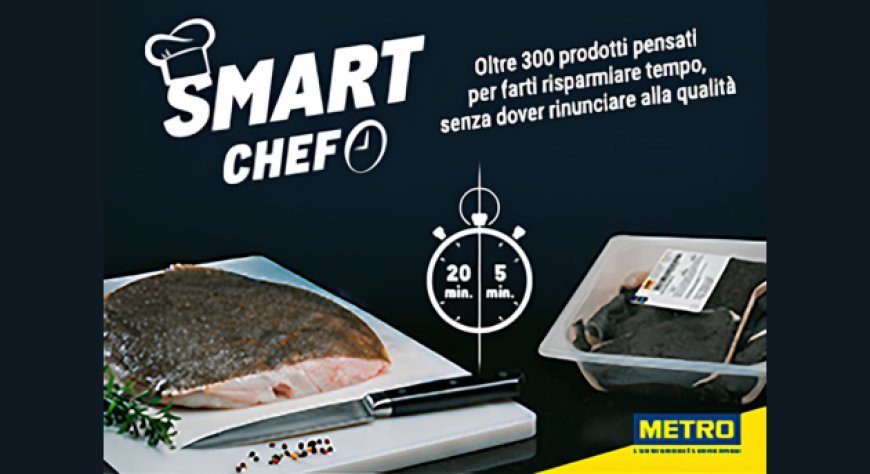 In questo scenario, l'industria del foodservice sta accelerando la transizione verso il modello dei prodotti ad alto contenuto di servizio. L'ultimo esempio concreto arriva da METRO Italia, che ha presentato ufficialmente "Smart Chef": un assortimento dedicato di circa 300 referenze professionali strutturato per supportare i locali caratterizzati da staff ridotti o spazi limitati.