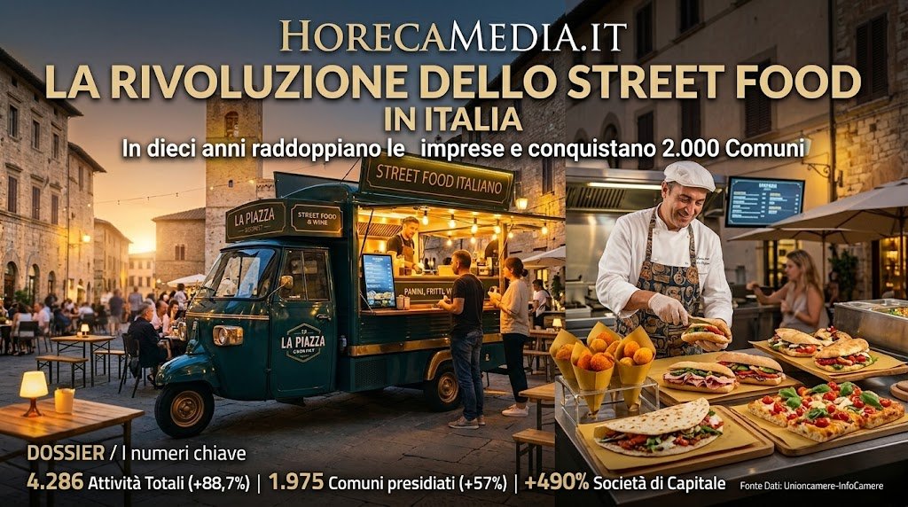 Negli ultimi dieci anni lo street food italiano ha compiuto una vera e propria metamorfosi, allargando i propri confini geografici e trasformandosi in un modello d’affare sempre più solido e attrattivo per gli investitori.